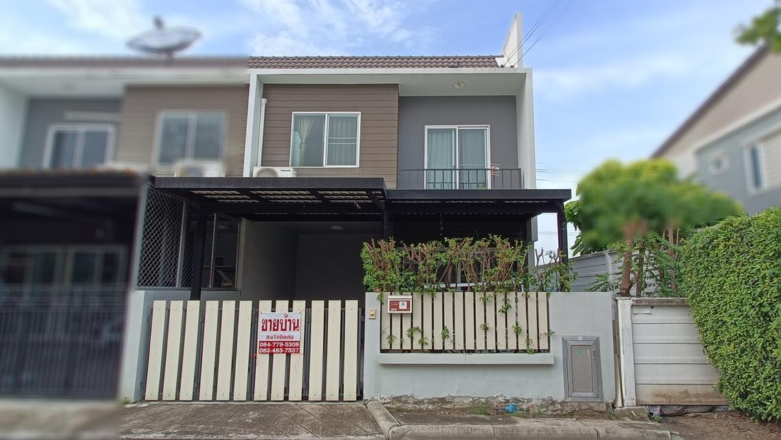 ขายด่วน!! บ้านทาวน์โฮม 2 ชั้น แปลงมุม (เจ้าของขายเอง) หมู่บ้านอารียา เดอะคัลเลอร์ส กาญจนาภิเษก-ราชพฤกษ์ เฟส 7 1