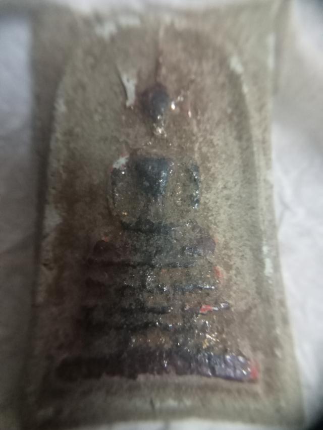 พระสมเด็จผงกระดูกพิมพ์ใหญ่หูบายศรี ปี2473หลวงปู่พุ่มว