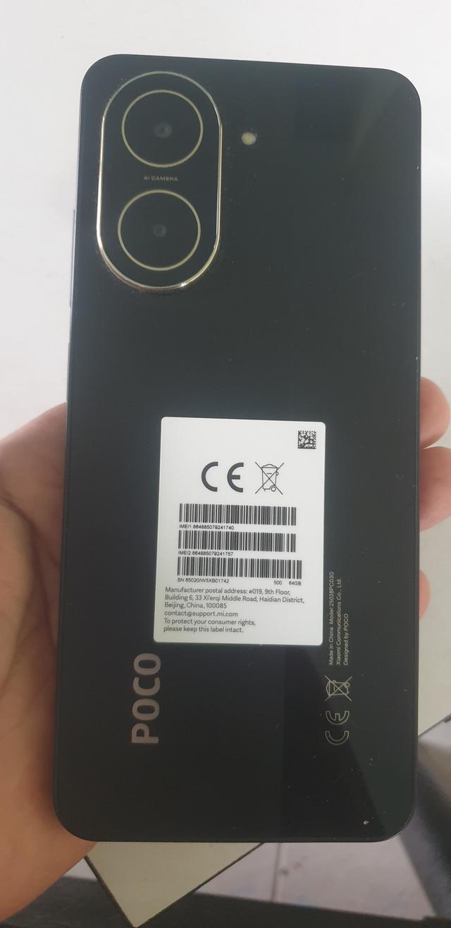 POCO C71 จอใหญ่ 6.88″ 120 Hz แรม 4 GB พื้นที่เก็บข้อมูล 64 GB แMxบตอึด 5,200 mAh รูปย่อยที่ 4