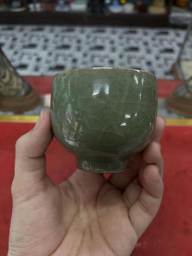 แก้วดินเผา แก้วมัดฉะ