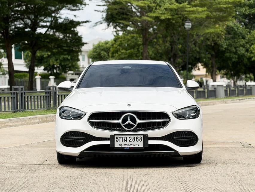 Mercedes-Benz C220d ดีเซล Avantgarde (W206) โฉมปัจจุบัน ปี 2022 ประวัติครบ วารันตีศูนย์เหลือ
