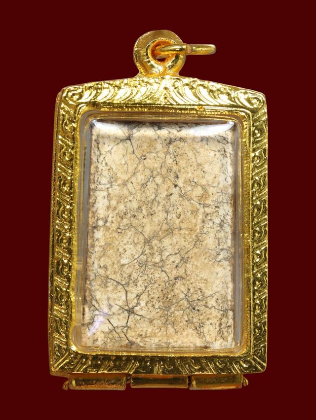 พระสมเด็จพิมพ์ใหญ่ วัดระฆังโฆสิตาราม เลี่ยมกรอบกันน้ำฝังเพชร รูปที่ 3