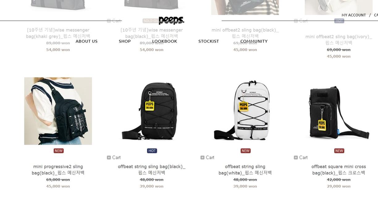 Peeps Mini Progressive Sling Bag รูปที่ 10