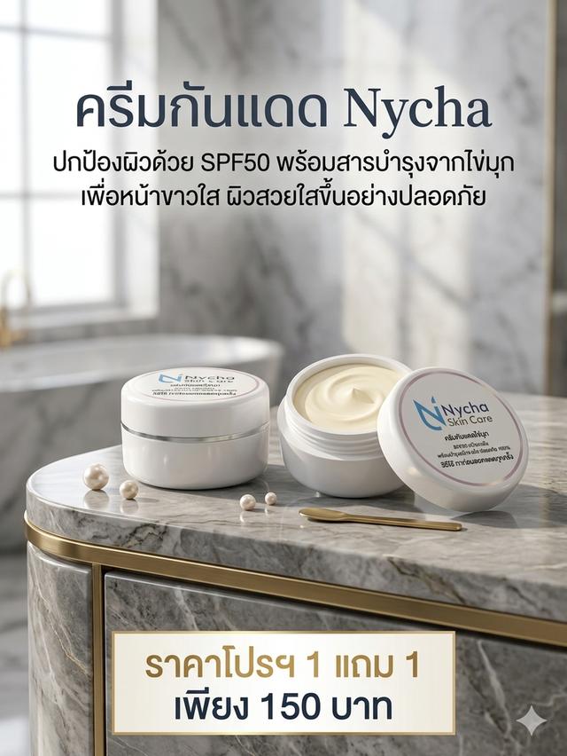 ครีมบำรุงผิวหน้าแบรนด์ Nycha รูปที่ 6