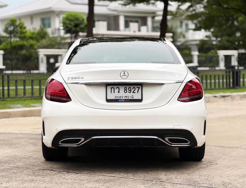 รหัสรถ AVA8927 💢 Benz C220d AMG Dynamic รุ่น Top ดีเซลล้วน W205 ปี 2018 4