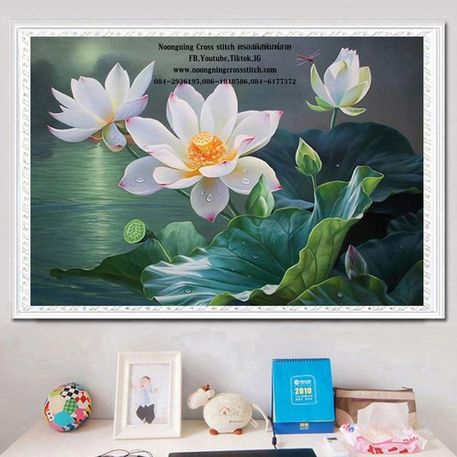 ร้าน Noongning Cross stitch ครอสติสพิมพ์ลาย จำหน่ายอุปกรณ์ครอสติส ภาพติดเพชร125 3