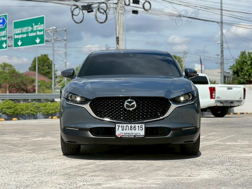 ปี 2020 MAZDA CX-30, 2.0 SP โฉม ปี19-ปัจจุบันสีเทา ตัวท็อปสุด หลังคาซันรูฟ มือเดียวป้ายแดง รูปย่อยที่ 2