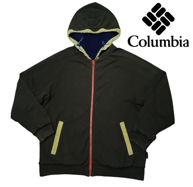 แจ็กเก็ตมือสอง Columbia X.C.O เสื้อกันหนาวมีฮู้ดซิปกลับด้าน Columbia 1