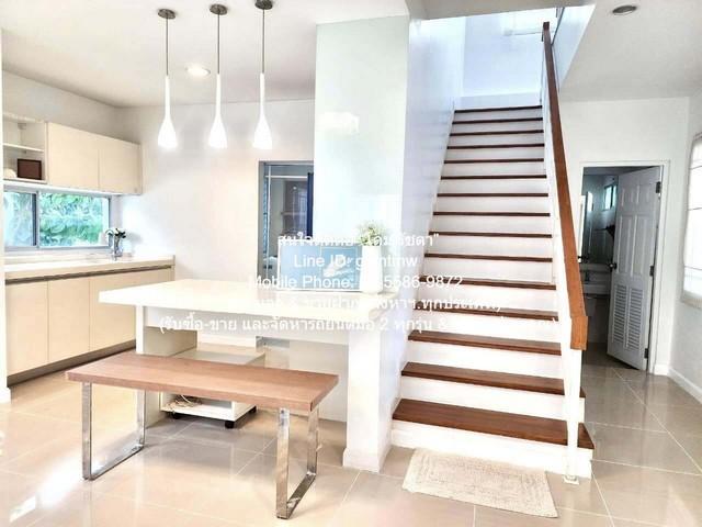 บ้าน ให้เช่าบ้านเดี่ยว 2 ชั้น ในหมู่บ้าน ติดถนนกาญจนาภิเษก และอยู่ใกล้สนามบินสุวรรณภูมิ 64 ตร.ว. 3 น 3 น้ำ ราคา 50,000 บ
