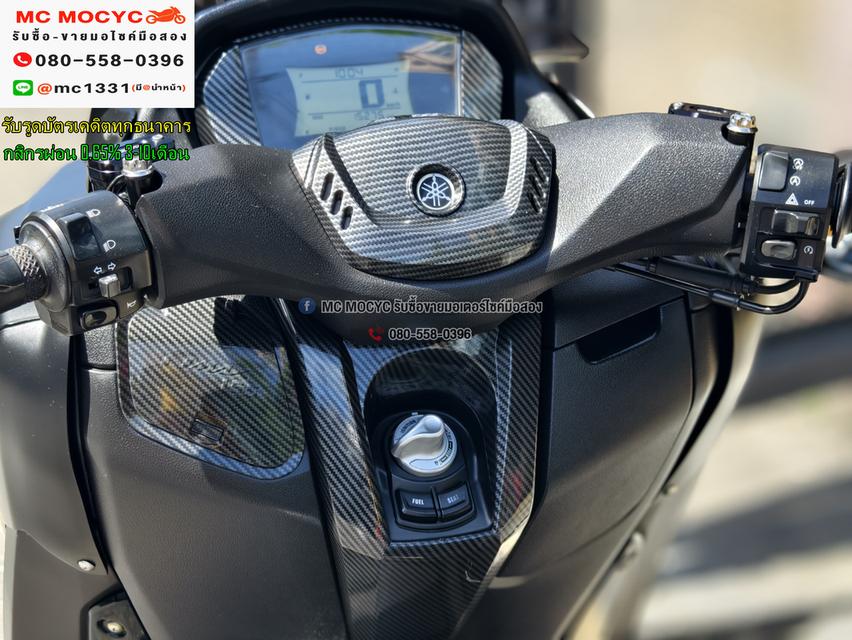 Nmax 2022 วิ่ง10000โลแท้ รุ่นTOP Yconnect ABS TCS รถบ้านแท้มือเดียว กุญแจบุคเซอวิสครบ แต่งแน่นๆ No1155 7