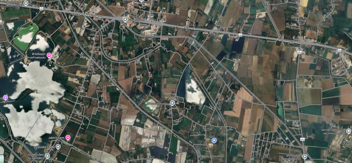 ขายด่วน!! ที่ดิน 1 งาน โฉนดครุฑแดง ทุ่งลูกนก กำแพงแสน นครปฐม 4