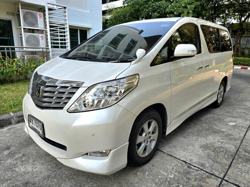 ไมล์แท้ 120,000 กม. Toyota #Alphard 2.4 V ท๊อปสุด sunroof Minorchange