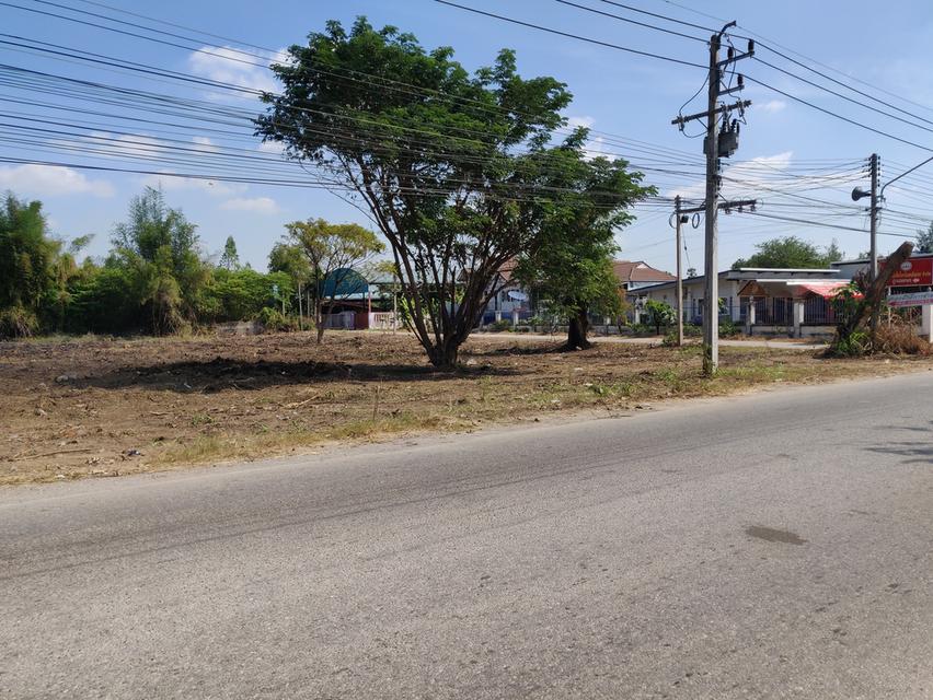 ให้เช่าที่ดินทำเลทอง เยื้องสถานีรถไฟกาญจนบุรี หน้ากว้างมาก ติดถนนพัฒนาการ 1