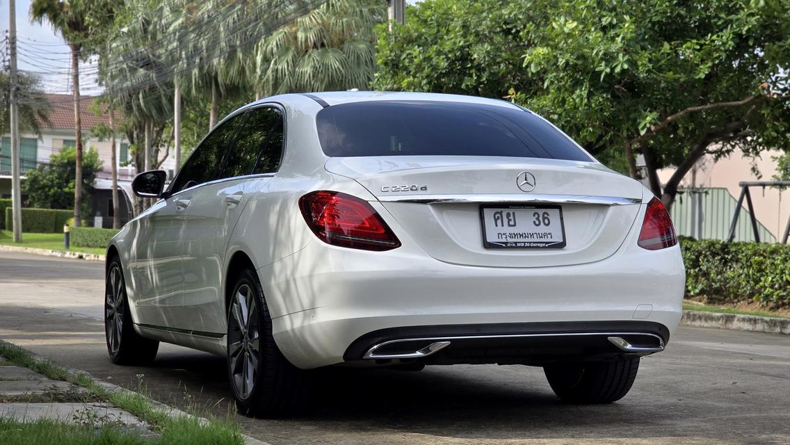 รหัสรถ WB36  Benz C220d Avantgarde ปี 2020 4