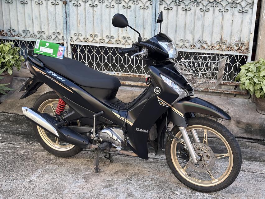 Yamaha Finn ปี 2024 ตัวท็อป ล้อแม็ก สตาร์ทมือ รถสวยจัด พร้อมใช้เลย