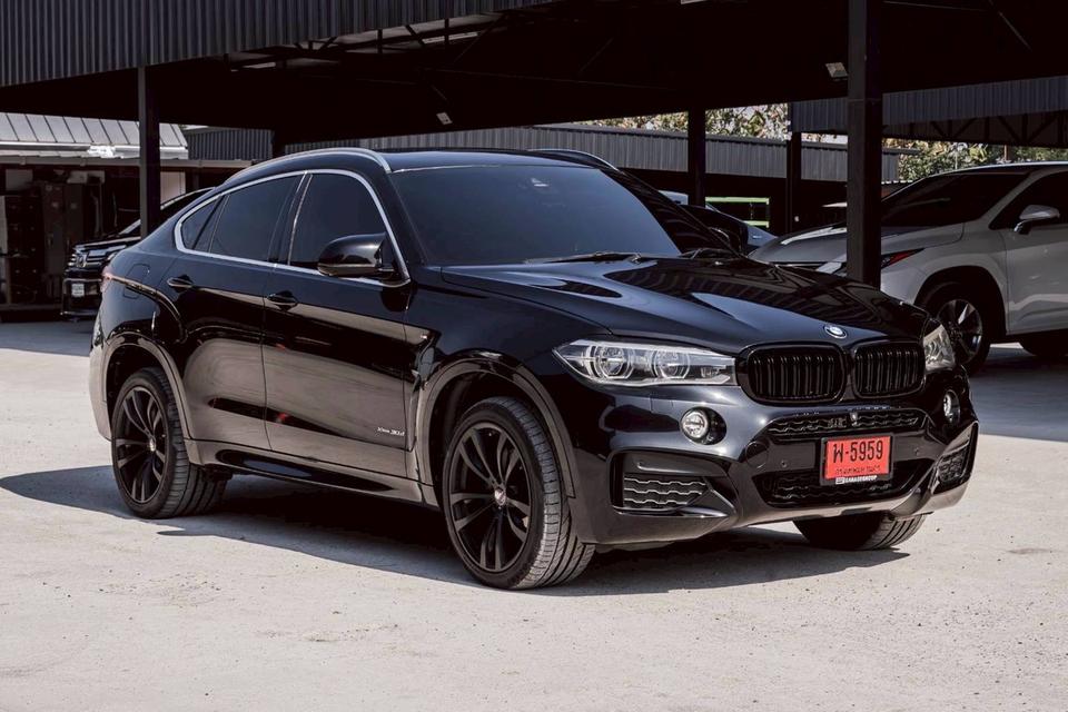 รหัสรถ 67GG1551 🔥 #BMW #X6 xDrive30d M Sport ปี 2016 (F16) 🔥 ดีเซล 6 สูบ ตัวแรง สายสปอร์ตหรู รูปที่ 5