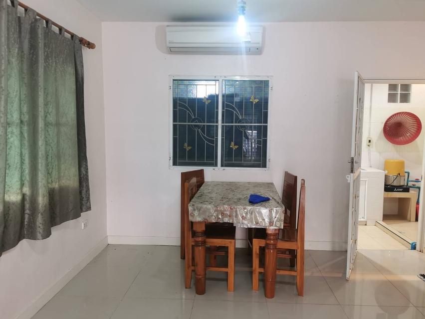 ให้เช่าทาวน์เฮ้าส์ 2 ชั้น หมู่บ้านพฤกษาวิลล์16 ธัญญะคลอง3 ปทุมธานี ใกล้ฟิวเจอร์  บ้านหลังมุม พื้นที่ 22.8 ตรว. 3นอน 2น้ำ 1ครัว แอร์ 3 ตัว 4