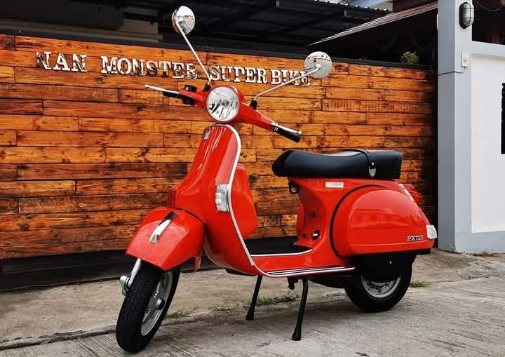 Vespa PX 125 สีส้ม 2