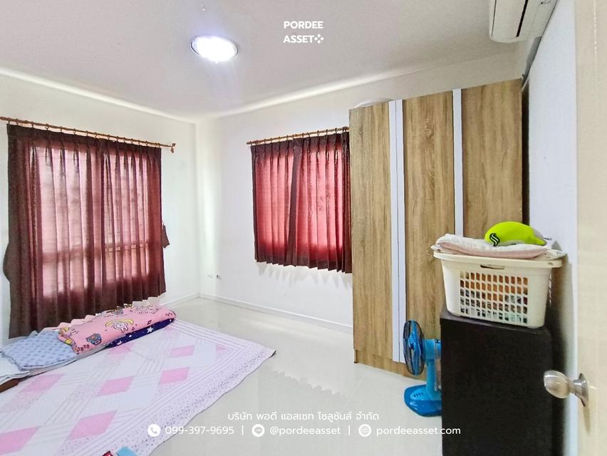 ขาย!! ทาวน์โฮม บ้านพฤกษา60/1 รังสิต-บางพูน (หลังริม ขนาด 32 ตร.ว.) ซอยวัดบางพูน เมืองปทุมธานี  ต่อเติมครบพร้อมอยู่ : Baan pruksa 60 rangsit-bangpun 11