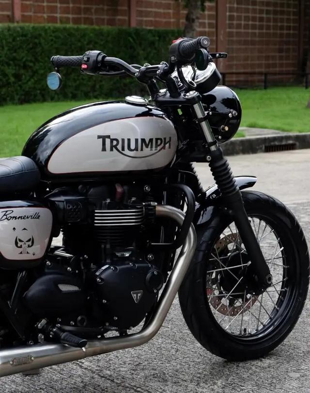 มอเตอร์ไซค์สวยๆราคาดี Triumph Bonneville T120 4