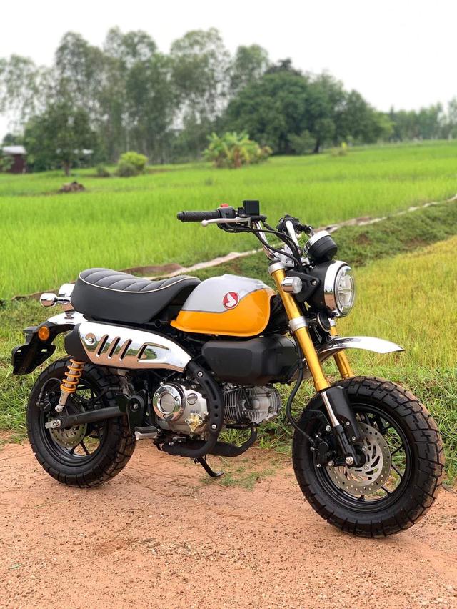 ขาย Honda Monkey 125 ปี 2021 สีเหลืองไมล์น้อย