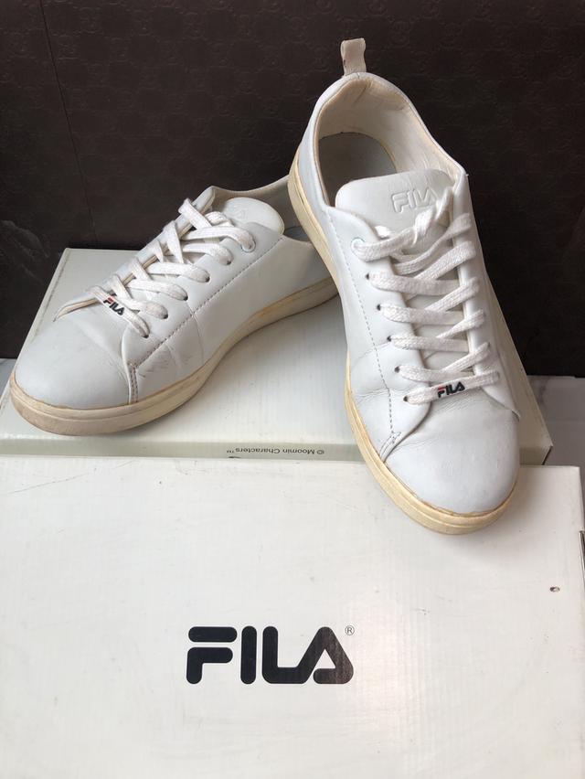 แบรนด์ FILA แท้ รองเท้าหนัง size 40 3