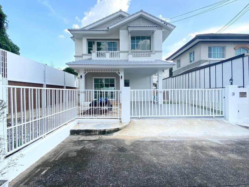 ขาย บ้านเดี่ยวหลังสุดท้าย หมู่บ้านชัยพฤกษ์ คลอง 4 รังสิต  1