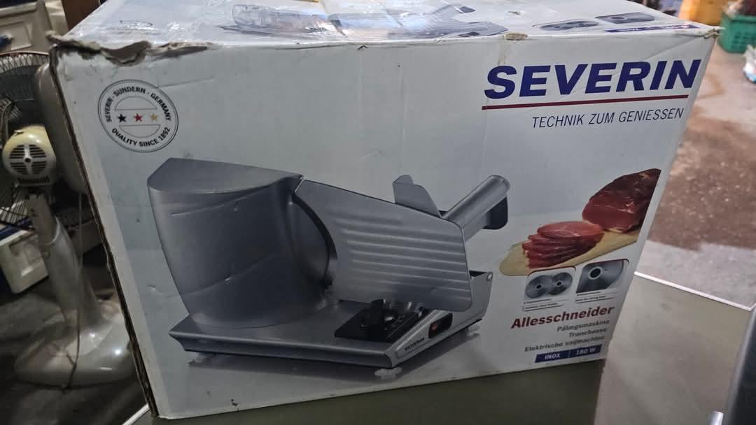 SEVERlN เครื่องสไลด์ หมูเนื้อ สำหรับทำชาบู 7
