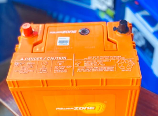 แบตเตอรี่รถยนต์ 65D26-MF power zorn battery 3