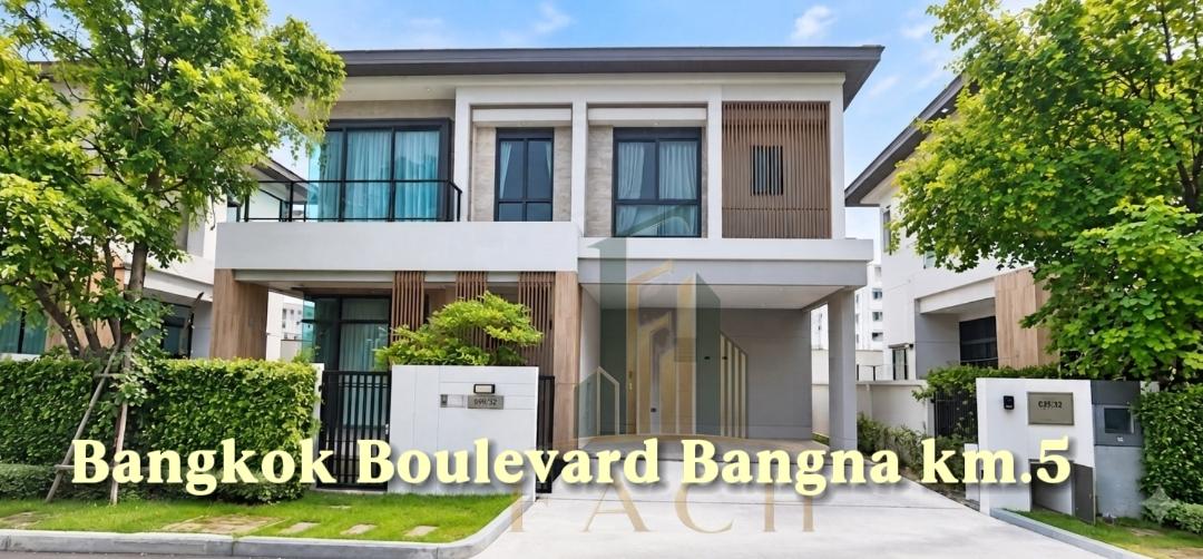 บ้านเดี่ยวให้เช่า Bangkok Boluevard Bangna km.5 1