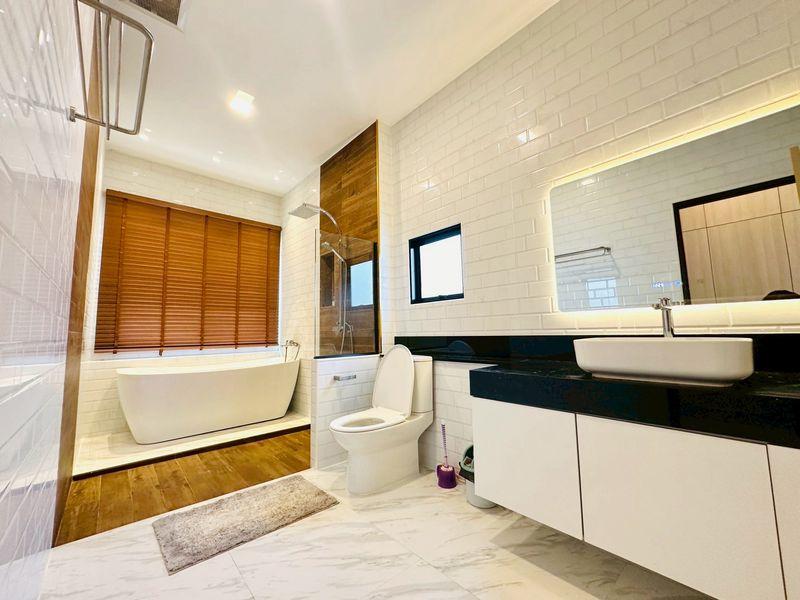 บ้านสวยตกแต่งพร้อมอยู่ บ้านเดี่ยวพร้อมสระว่ายน้ำส่วนตัว โป่งมาบประชัน 6