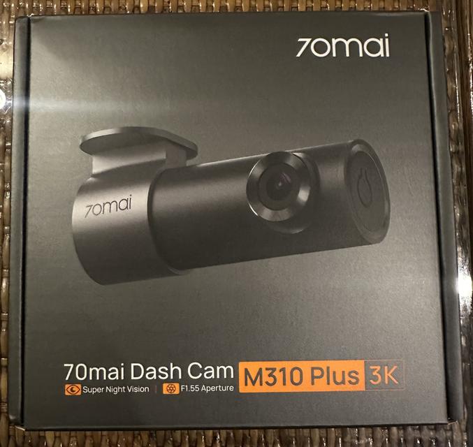 70mai Dash Cam M310 Plus 3K+128GB Car Camera กล้องติดรถยนต์อัจฉริยะ ความละเอียด F1.55 เลนส์หมุน360°