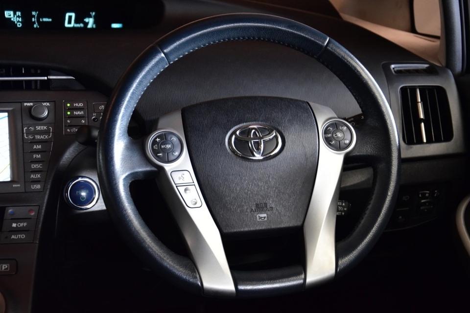 TOYOTA PRIUS 1.8 HYBRID TOP OPTION GRADE ปี 2013 รหัส TKG2666 4