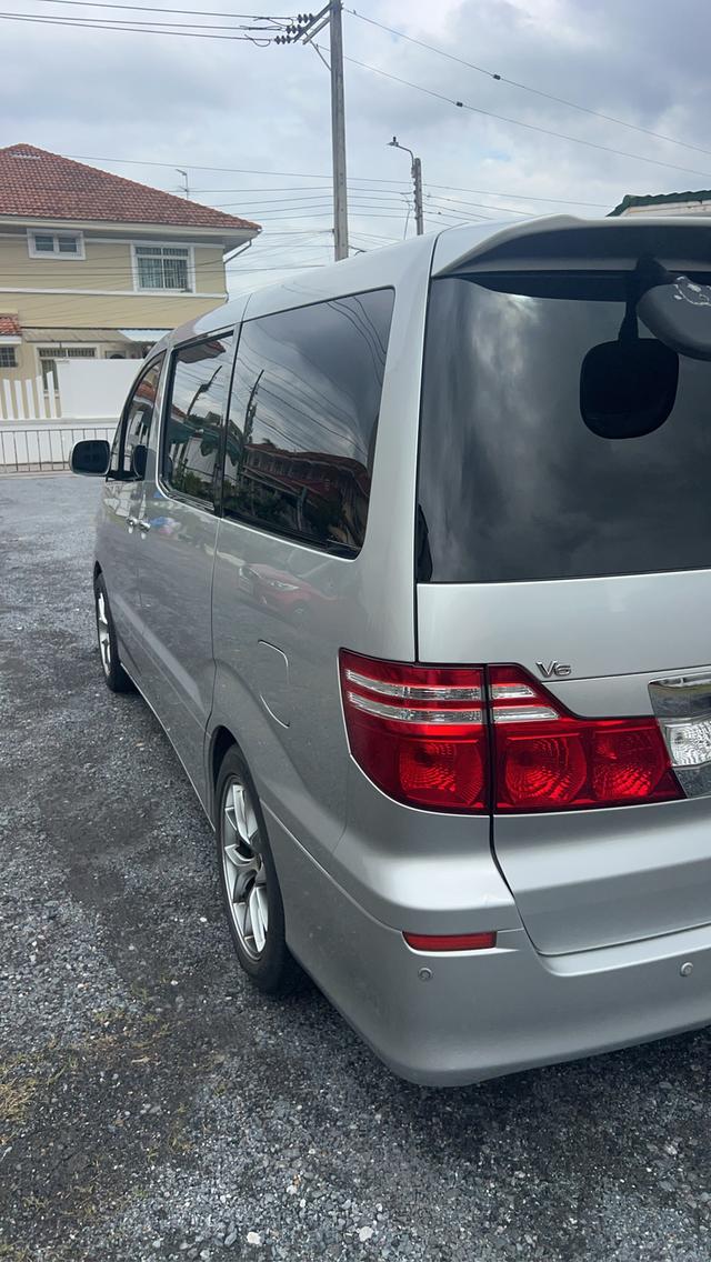 รถตู้ Toyota Alphard ปี 06 สีเทา 280,000 บาท รูปที่ 8