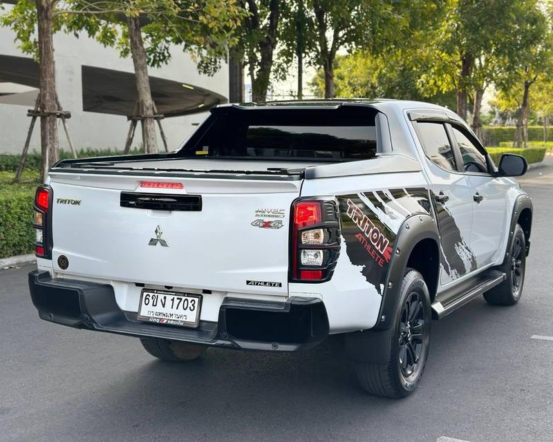  Mitsubishi Triton Double Cab 2.4 Athetes เกียร์ A/T 4WD สีขาว White Diamond ปี2021 7