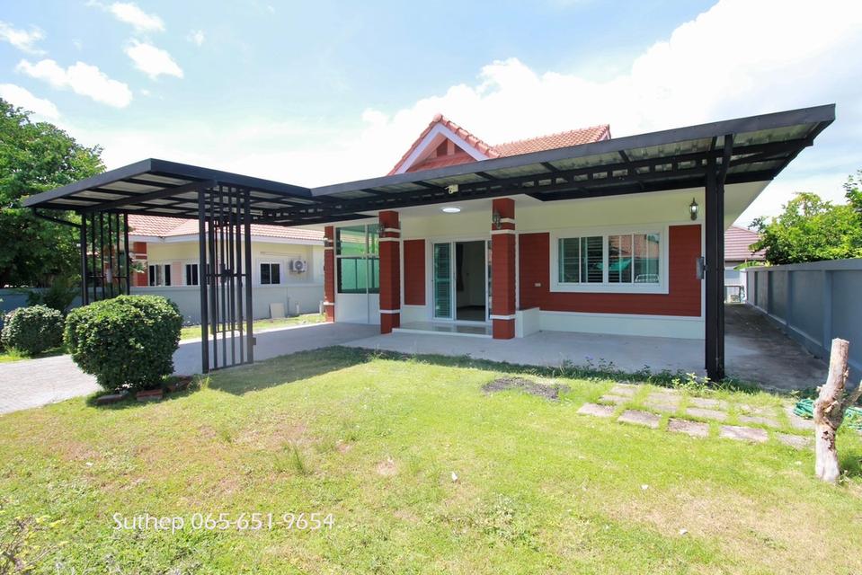 ขายบ้านเดี่ยว 100 ตร.วา หมู่บ้านเทพรัฐ 1 ใกล้นิคมฯ เอเซียและโลตัสใหญ่ บ้านฉาง ระยอง(ทาสีใหม่ทั้งหลัง) 4