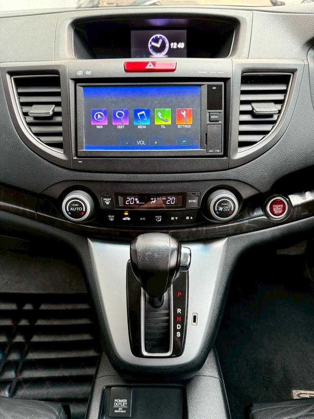 HONDA CRV 2.4EL 2014 4WD TOP สีขาว เข้าศูนย์ทุกระยะ 7