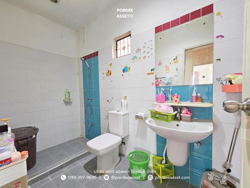 ขายถูก!! ทาวน์โฮม 2 ชั้น บ้านพฤกษาวิลล์7 คลอง2 (ขนาด 18 ตร.ว.) ถ. รังสิต-นครนายก ธัญบุรี ปทุมธานี : Baan Pruksa Ville 7 Khlong Song 10