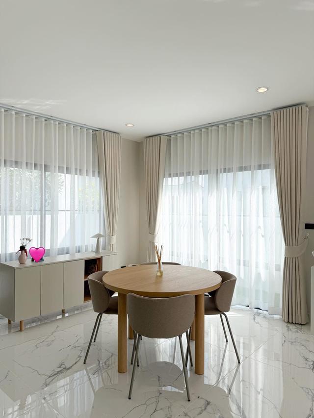 ขายบ้านเศรษฐสิริ วัชรพล-เทพรักษ์ Type: Monro พื้นที่ใช้สอย 205 ตร.ม. ที่ดิน 59.80 ตร.ว. สวนใหญ่ บ้านหันทิศใต้ เป็นส่วนตัว 8