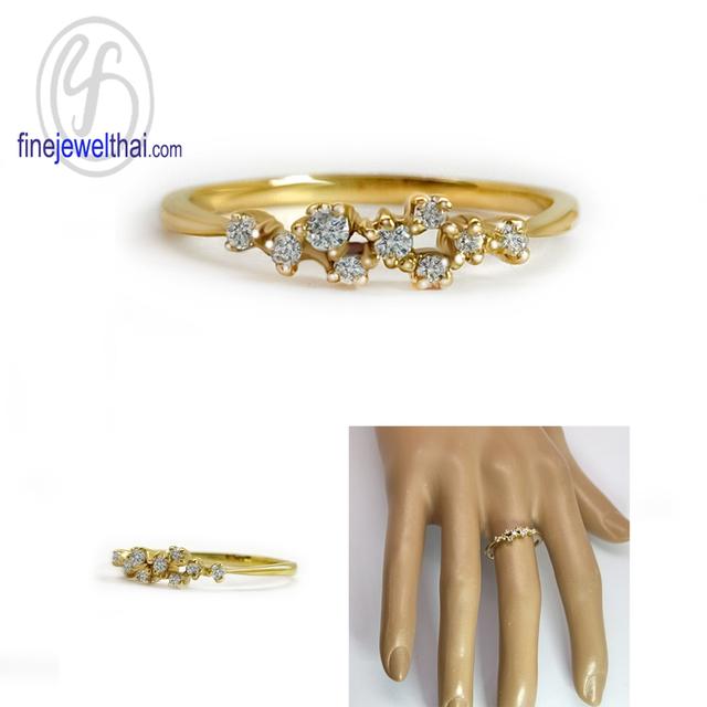 Finejewelthai แหวนเพชรพรีเมี่ยม-แหวนเงินแท้925-R1372cz รูปที่ 3