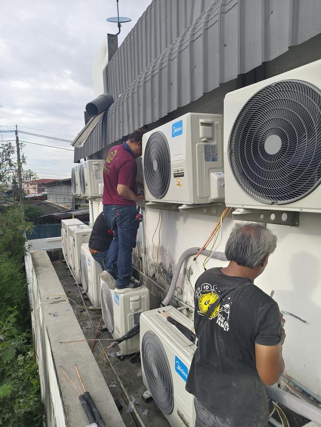 ช่างแอร์นวมินทร์  063-8895-489 ช่างพสิษฐ์ติดแอร์ล้างแอร์ย้ายแอร์ซ่อมแอร์บ้าน รูปที่ 19