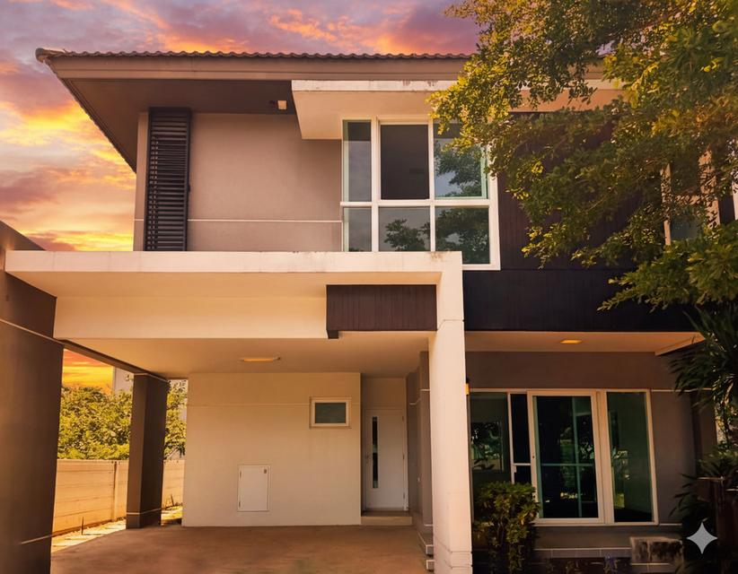 ขายบ้านเดี่ยวบรรยากาศรีสอร์ท บ้านใหม่ 2 ชั้น 3 ห้องนอน 3 ห้องน้ำ 1