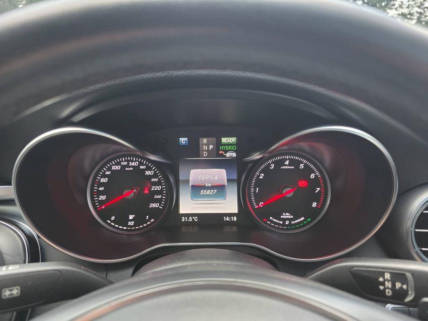 Mercedes-Benz C350e Avantgarde ปี 2018 สีดำ รถศูนย์ รถสวย พร้อมใช้งาน รูปที่ 16