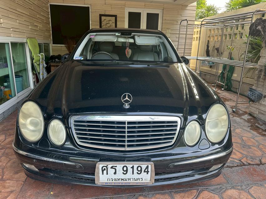 ขายรถเบนซ์​มือสอง​ รถบ้านใช้งานมือเดียวเป็นรุ่นนำเข้า​ จดทะเบียน​ปี2548 ​​รุ่น​E240WDB211​ สีดำ. 2