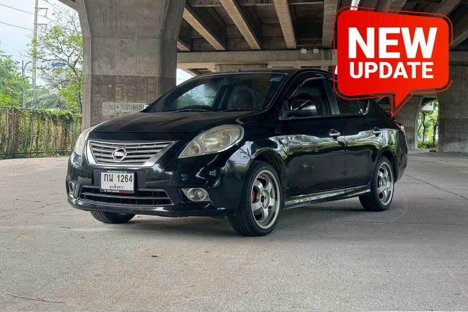 Nissan ALMERA 1.2 VL AT ปี 2012 รถสวย สภาพดี ราคาถูก