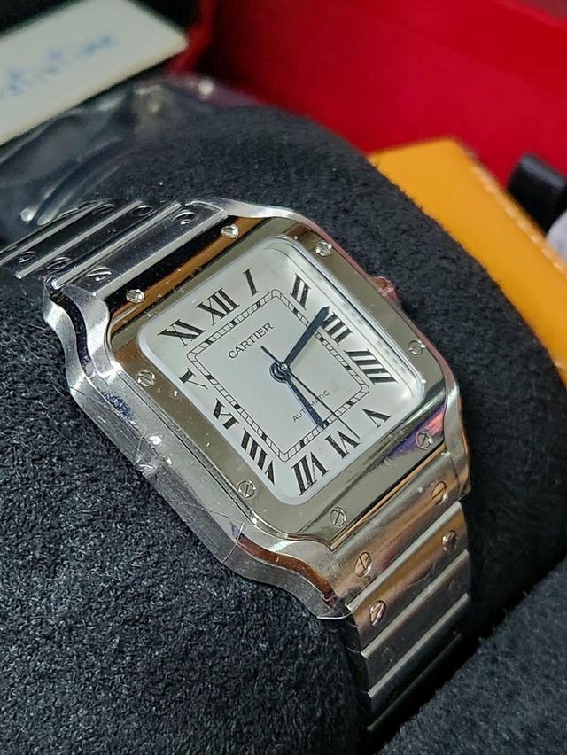 Cartier Santos M นาฬิกาของแท้ 3