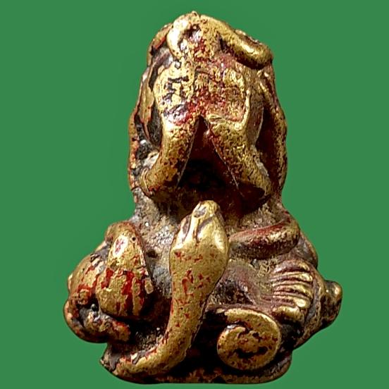 พระปิดตายันต์ยุ่ง เนื้อทองผสม