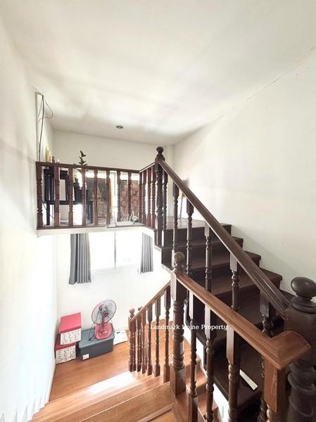 LM25-0047 ขายบ้านเดี่ยว 2 ชั้น บุณฑรีก์ รังสิต คลองสอง เนื้อที่ 52 ตรว 4ห้องนอน 3ห้องน้ำ บ้านทำเลดี 4