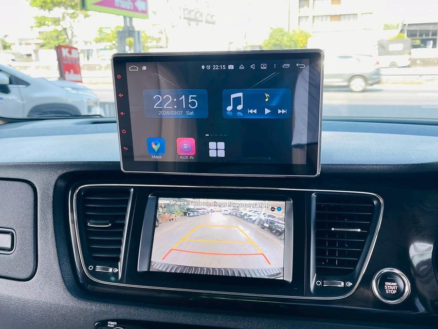 KIA Grand Carnival 2.2SXL Sunroof ปี18 สีเทา มือแรก ไมล์แสนโลแท้ รูปที่ 11