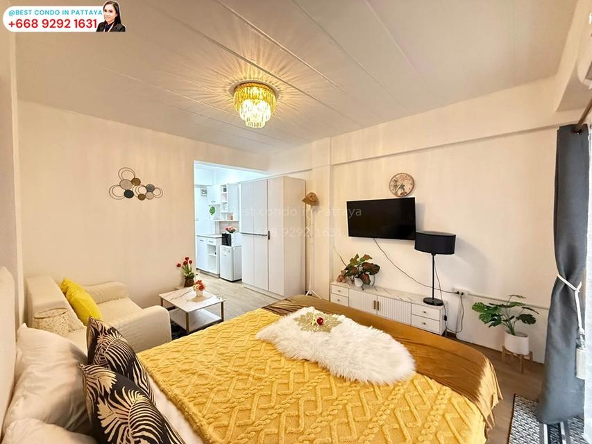 ✨ #นิรันดร์คอนโด พัทยากลาง ใกล้ทะเล #รหัสทรัพย์450 ✨ 🌟 ขายเพียง 900,000 บาท | สตูดิโอ 26 ตร.ม. 3